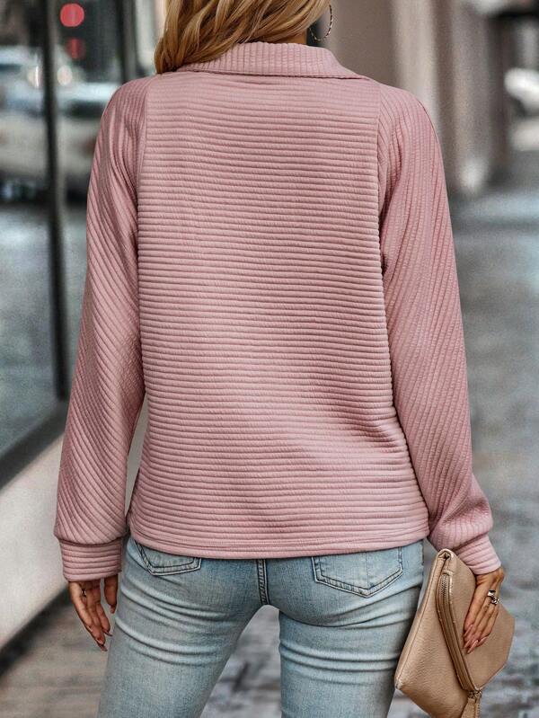 Dorthea - Casual sweater with zipper