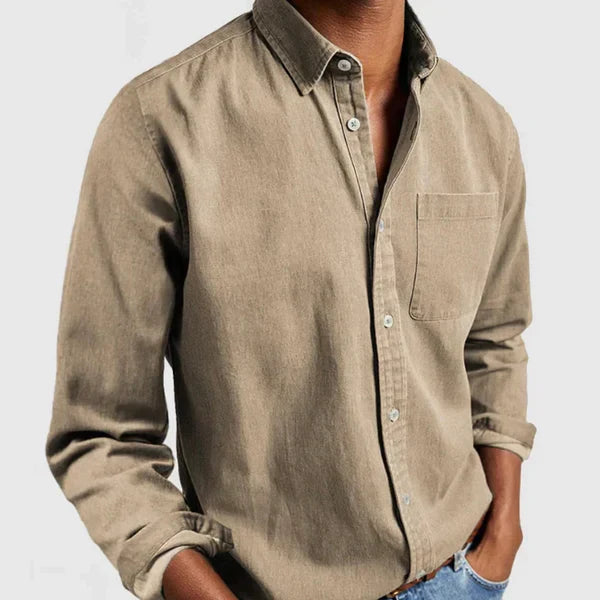 Marcel - Denim men’s shirt