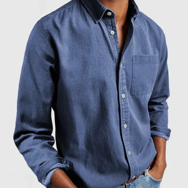 Marcel - Denim men’s shirt