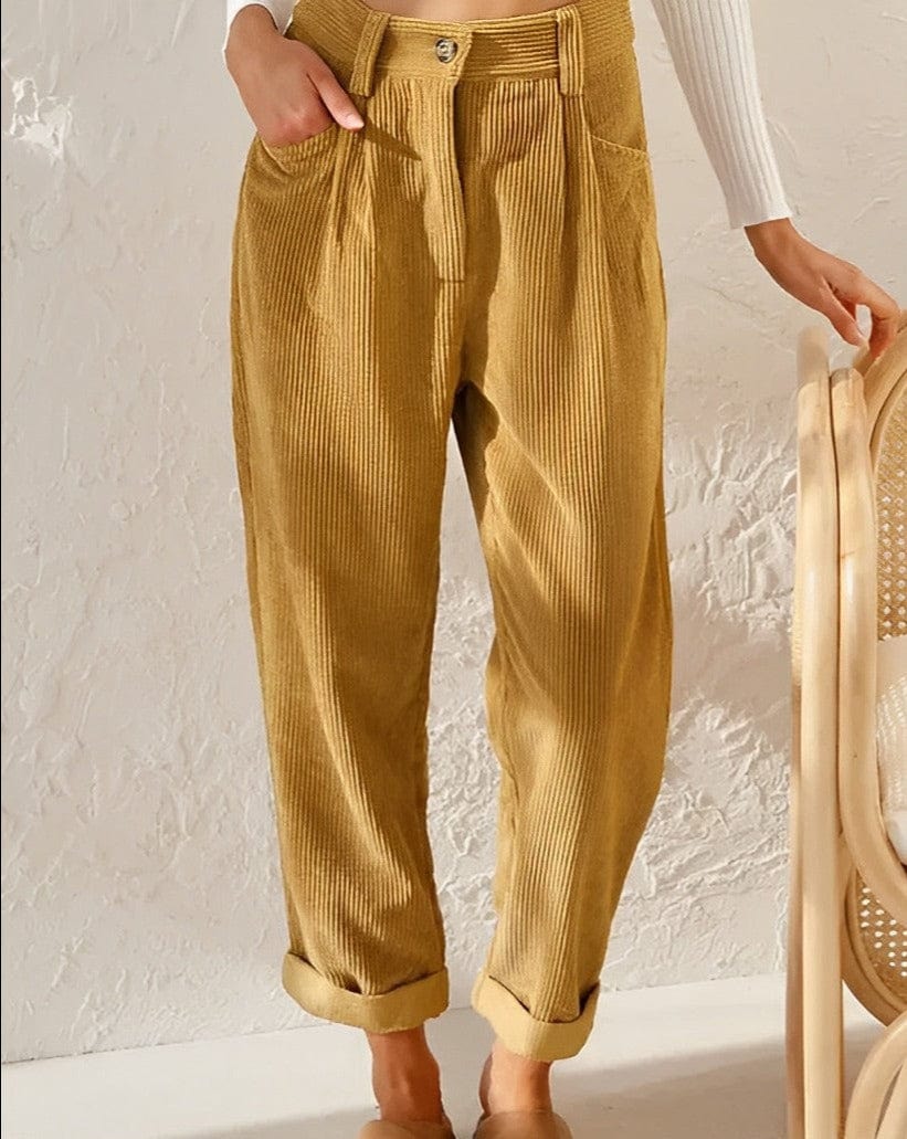 Jula - Elegant Corduroy Pants