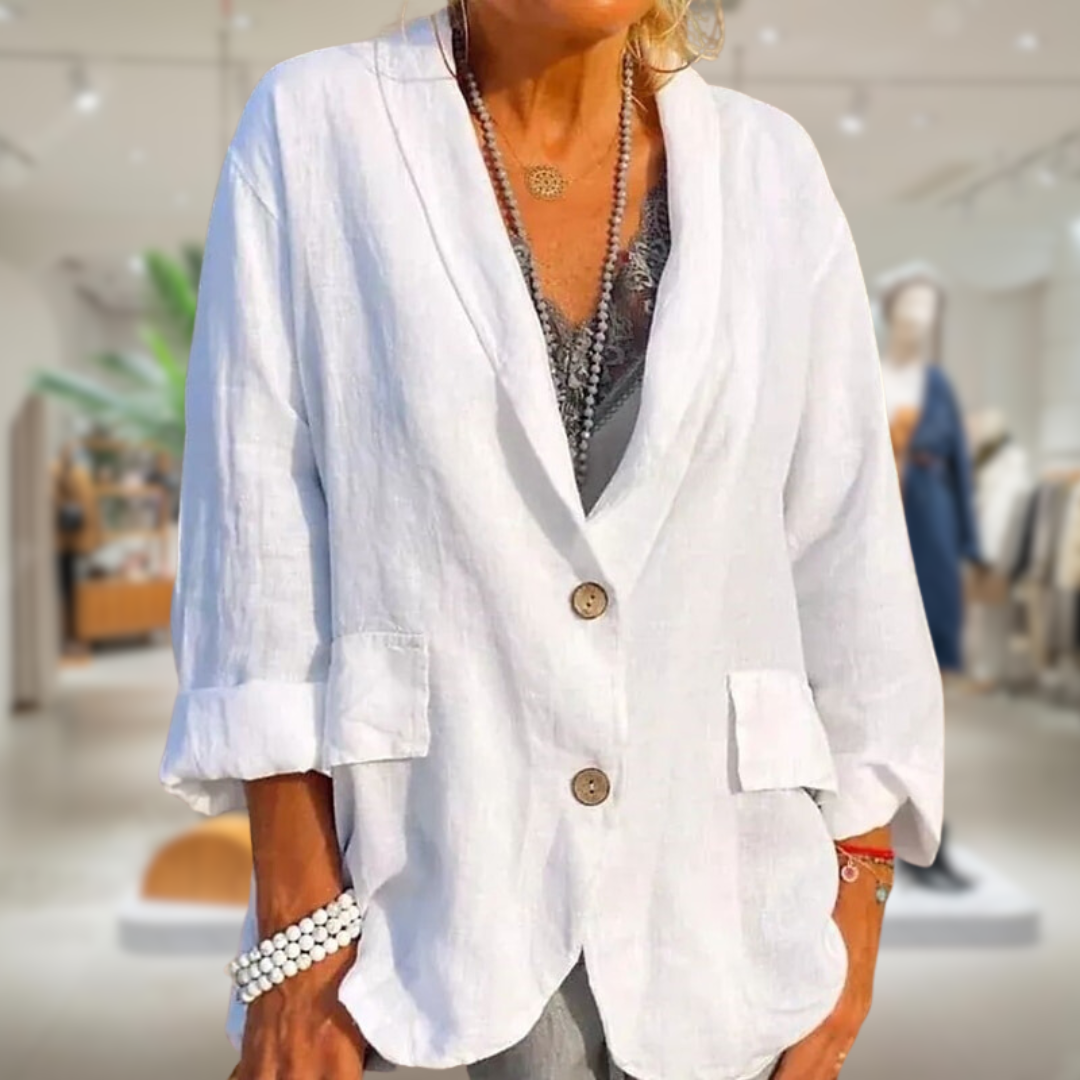 Lina - Linen Summer Jacket