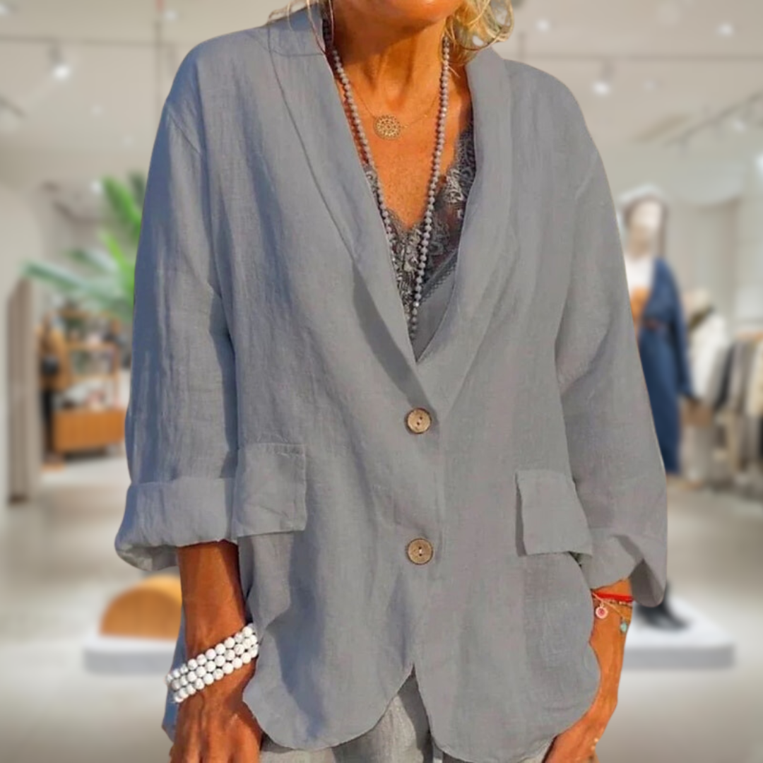 Lina - Linen Summer Jacket