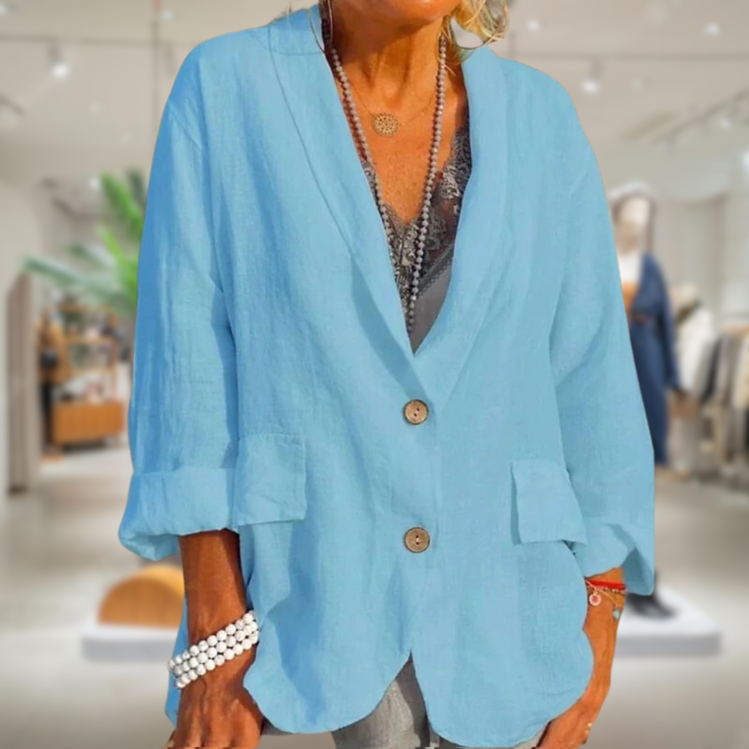 Lina - Linen Summer Jacket