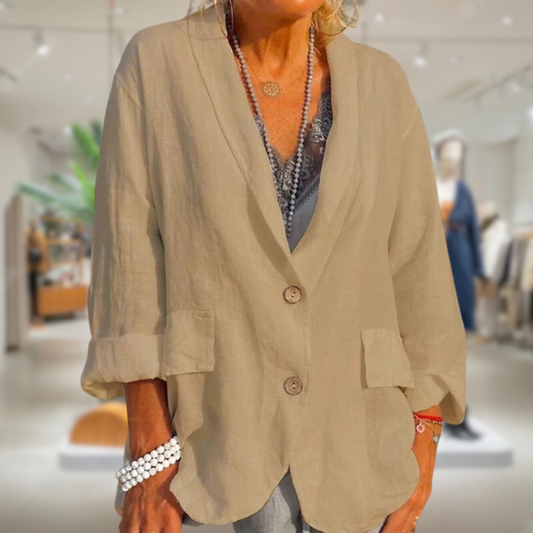 Lina - Linen Summer Jacket