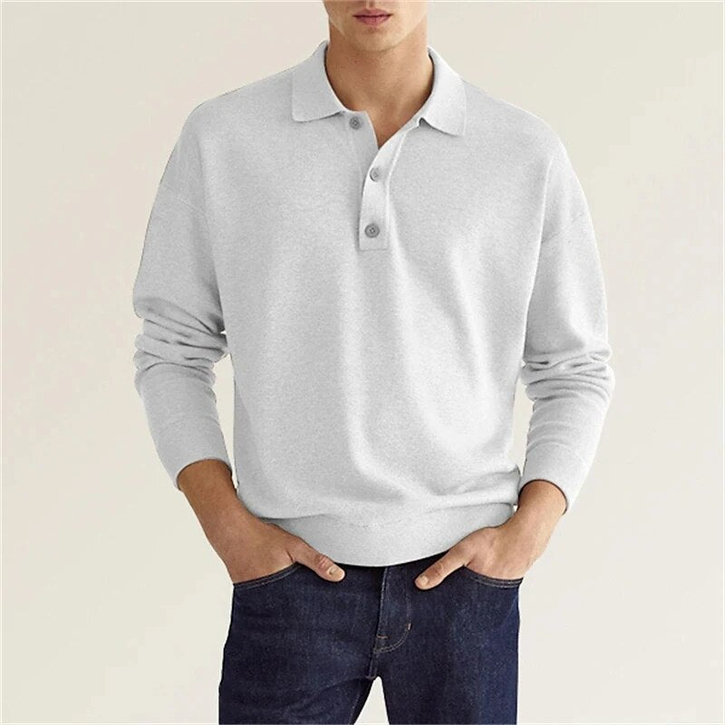 Lucas - Cashmere Poloshirt