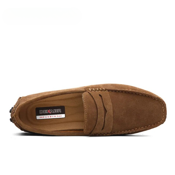 Brandon - Luxury Suede Loafers