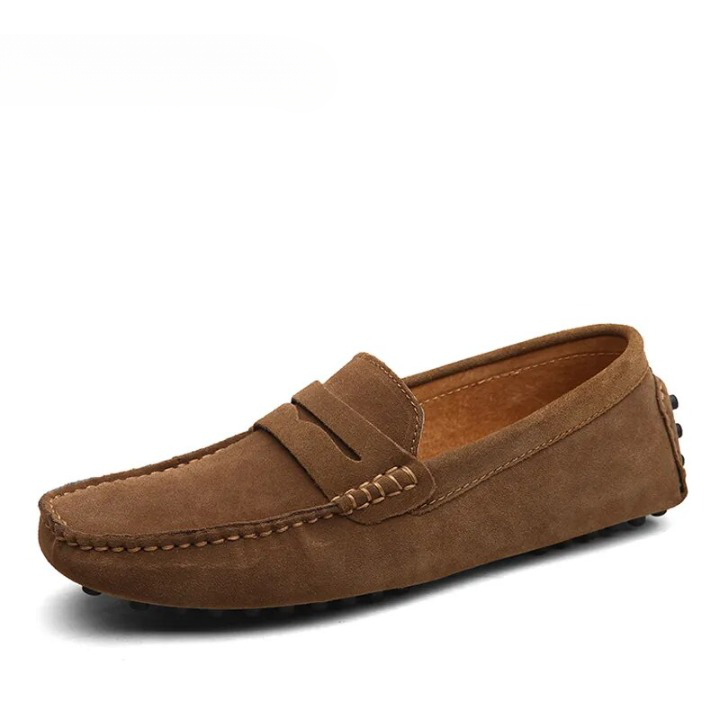 Brandon - Luxury Suede Loafers