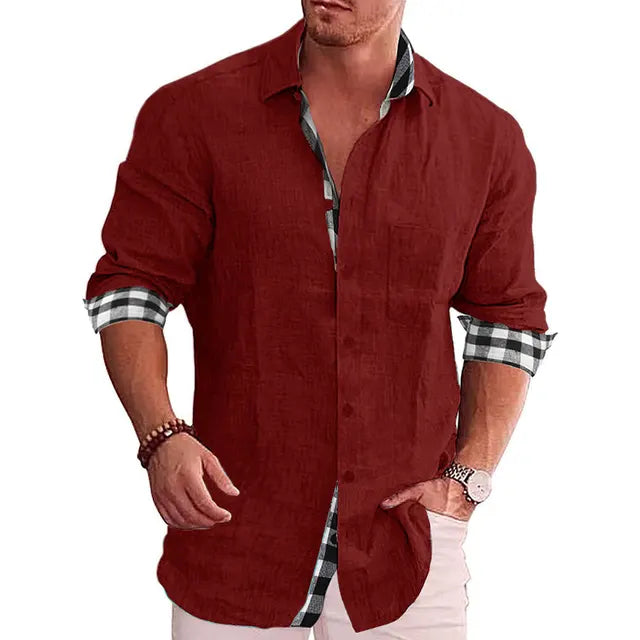 George - Stylish cotton men’s shirt