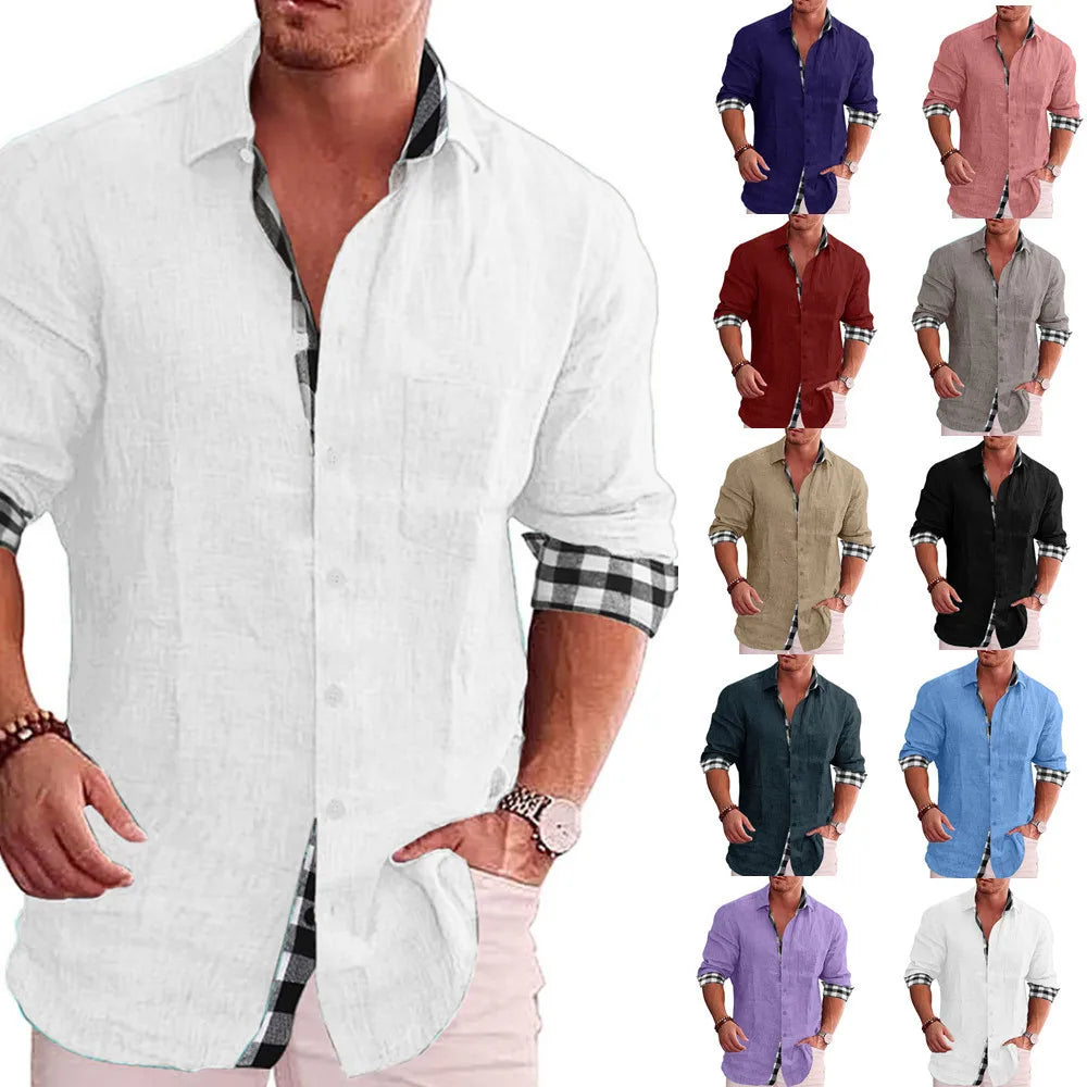 George - Stylish cotton men’s shirt