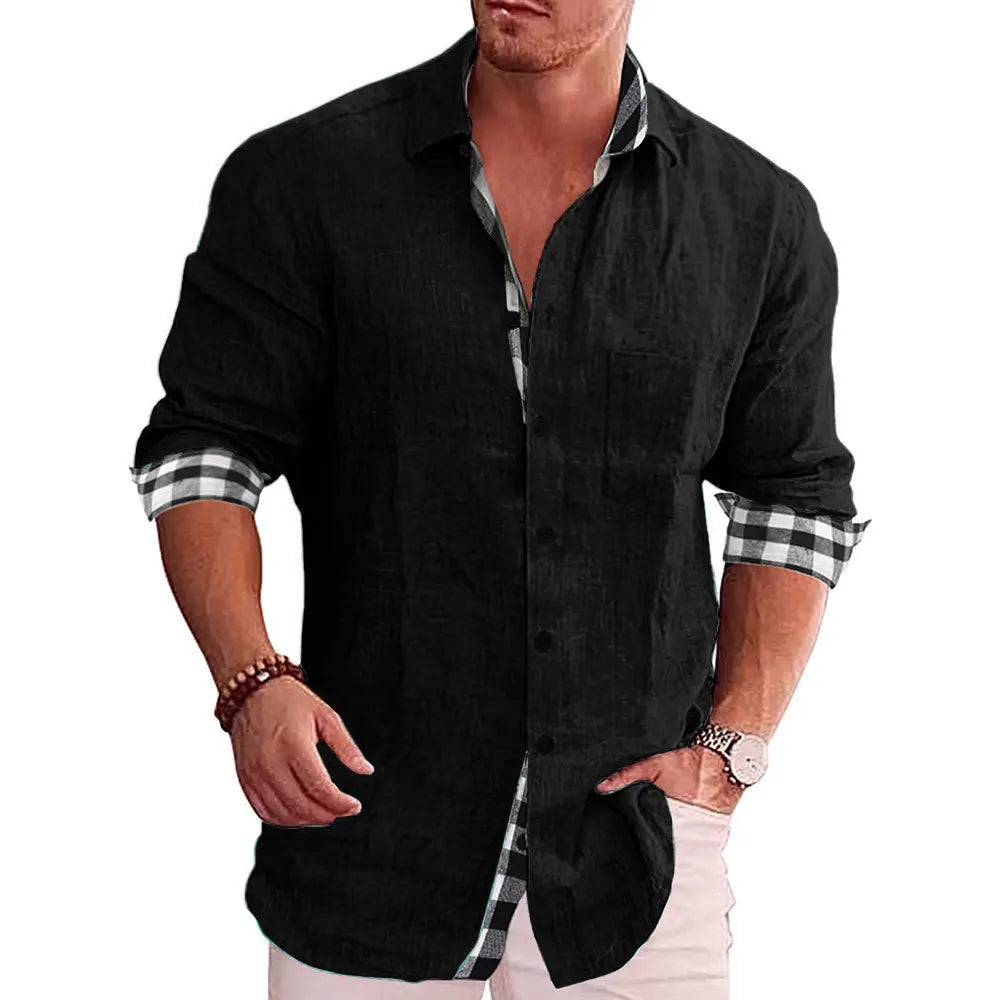 George - Stylish cotton men’s shirt