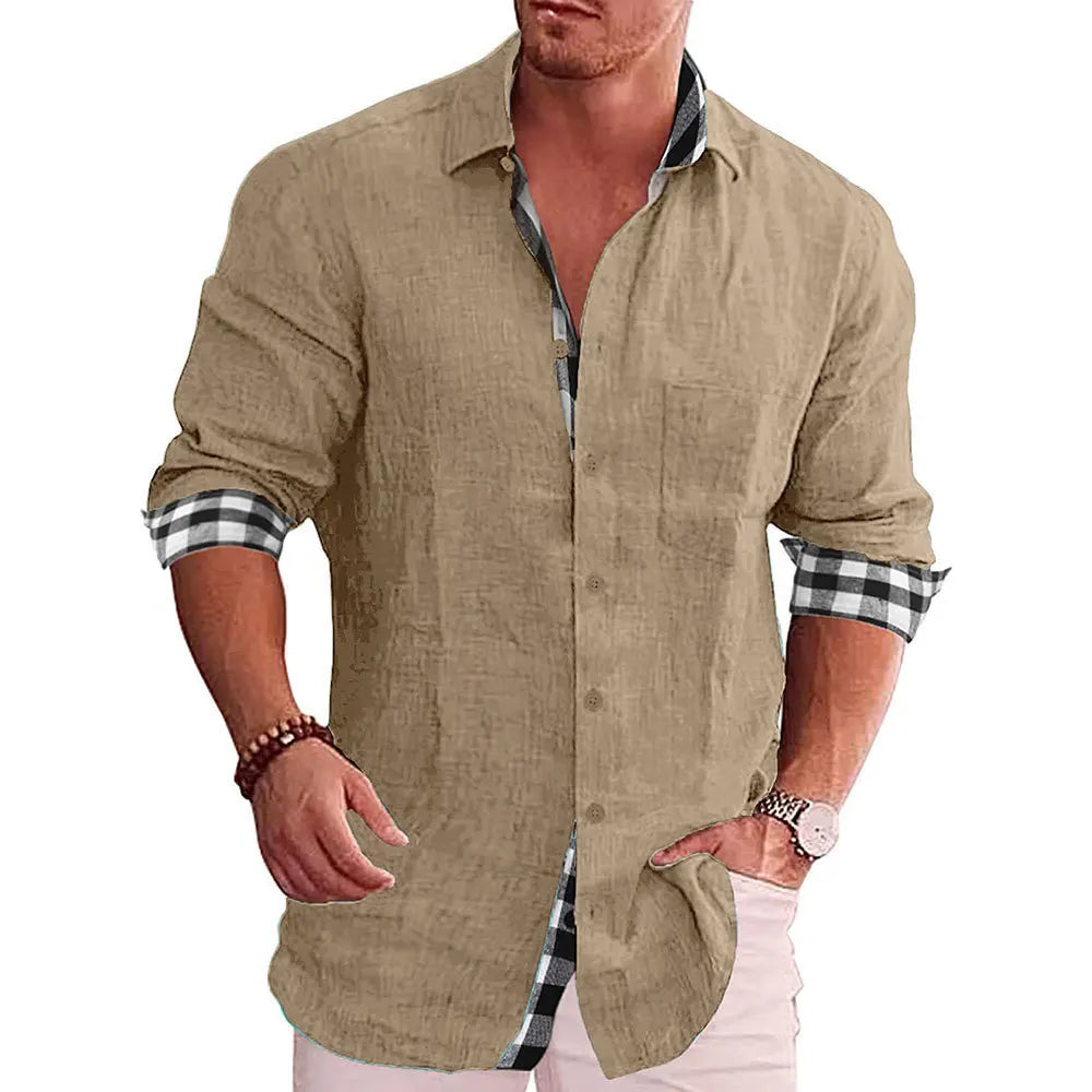 Dean - Elegant Cotton Men Shirt