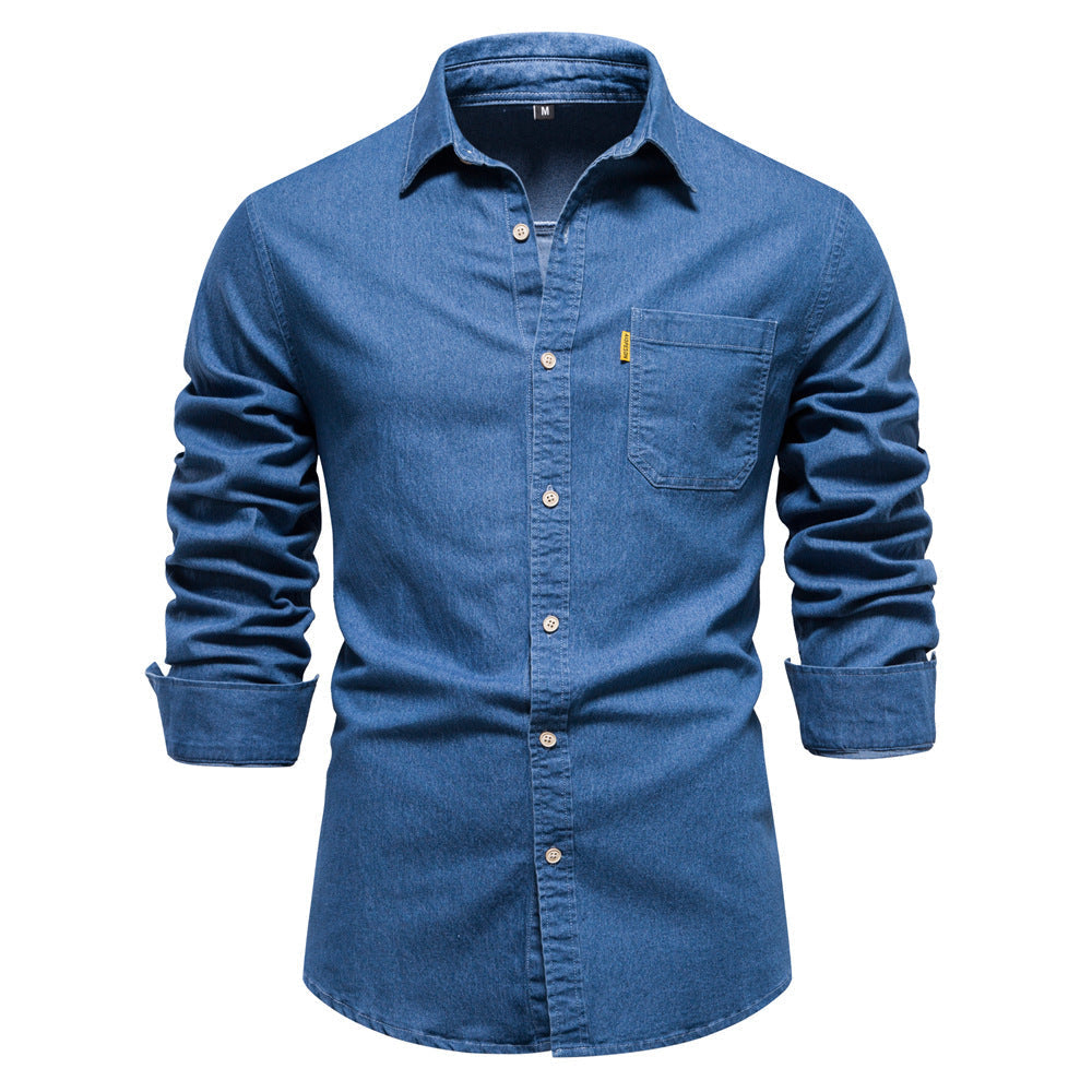 Jones - Denim shirt for men