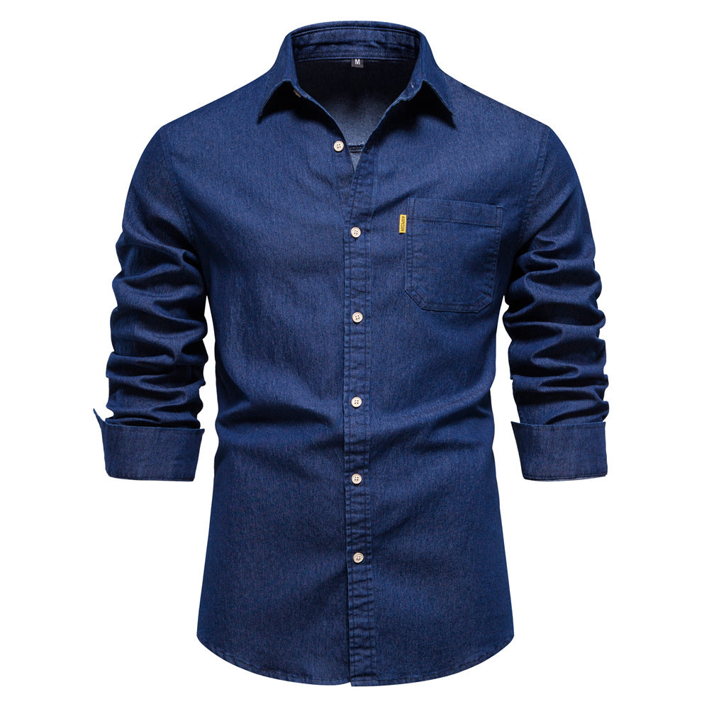 Jones - Denim shirt for men