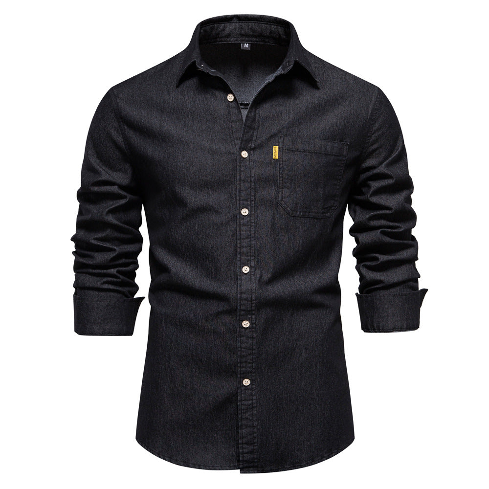 Jones - Denim shirt for men