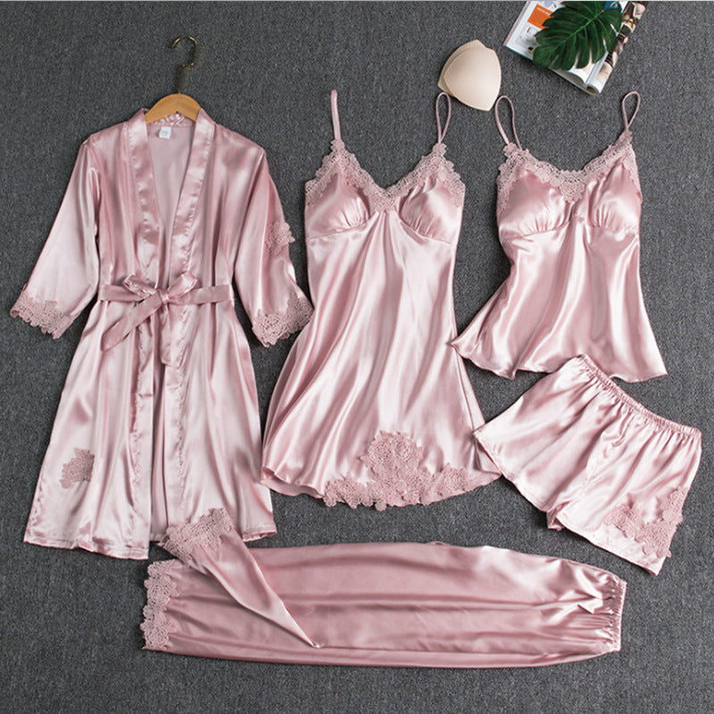 Violet - Satin Pajama Set