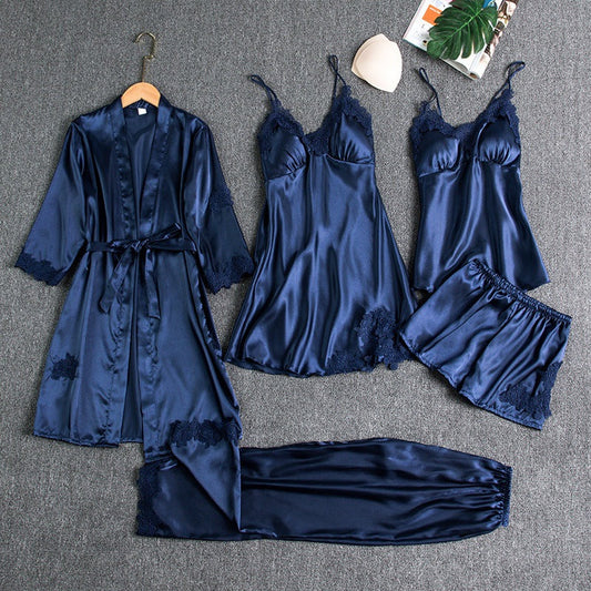 Violet - Satin Pajama Set