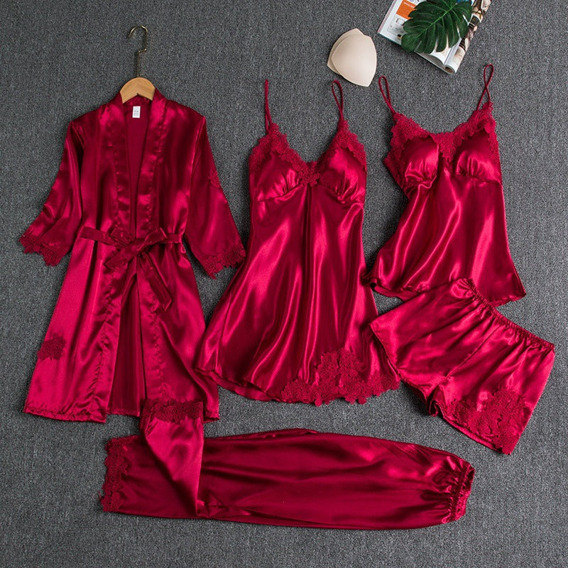 Violet - Satin Pajama Set