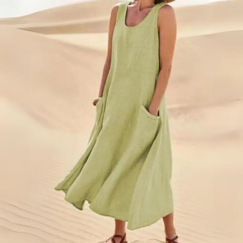 Grete - Elegant dress with pockets