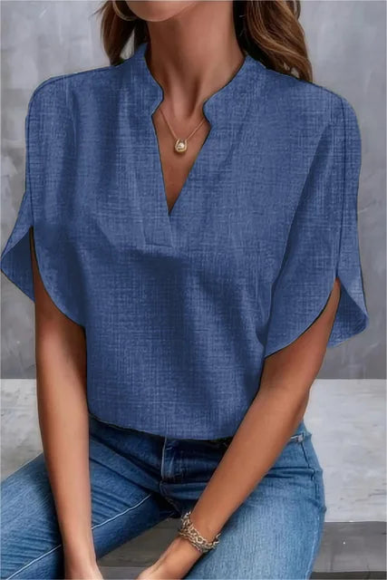 Bodine - V-neck Blouse