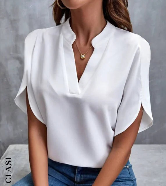 Bodine - V-neck Blouse