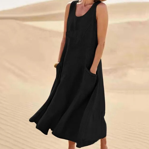 Grete - Elegant dress with pockets