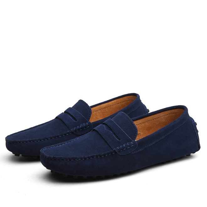 Brandon - Luxury Suede Loafers