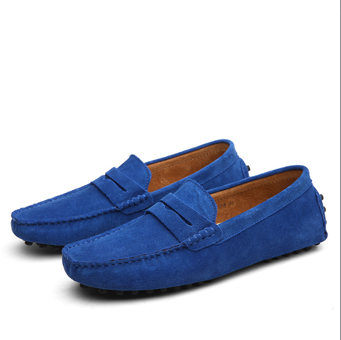 Brandon - Luxury Suede Loafers