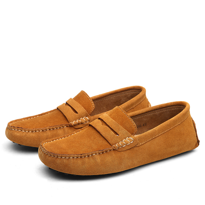 Brandon - Luxury Suede Loafers