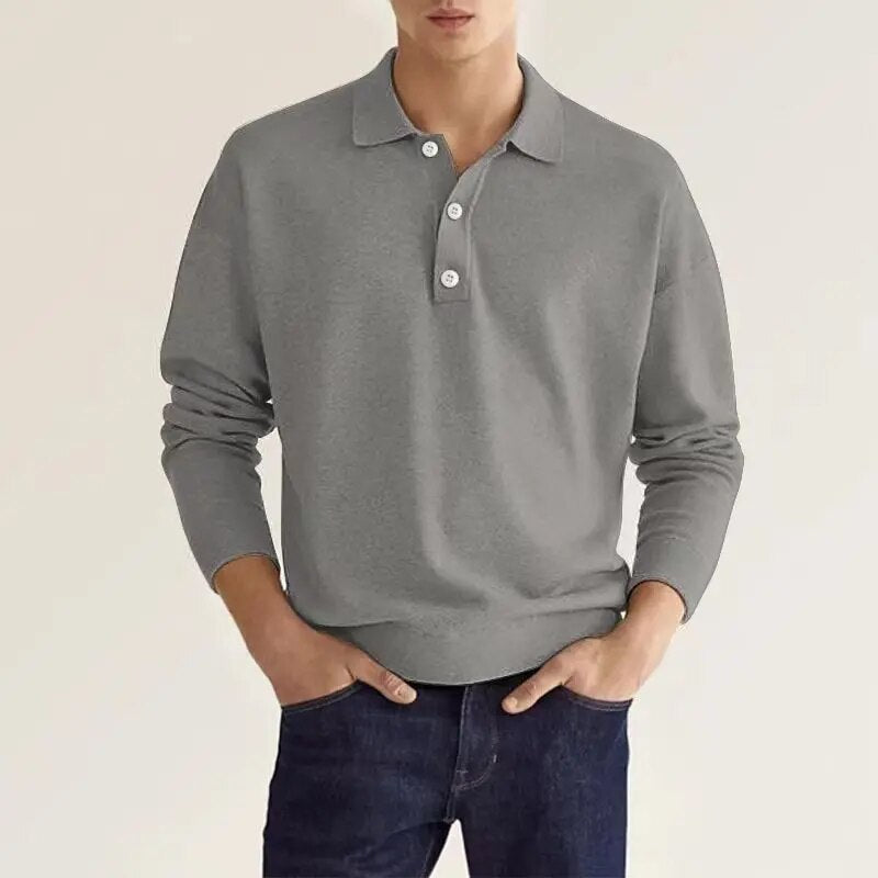 Lucas - Cashmere Poloshirt