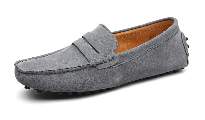 Brandon - Luxury Suede Loafers