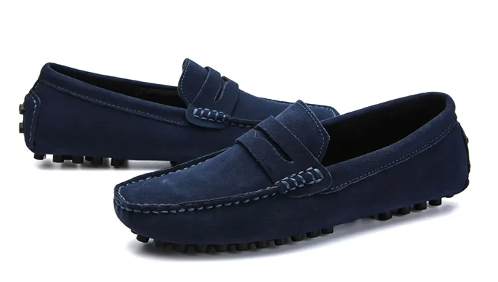 Brandon - Luxury Suede Loafers