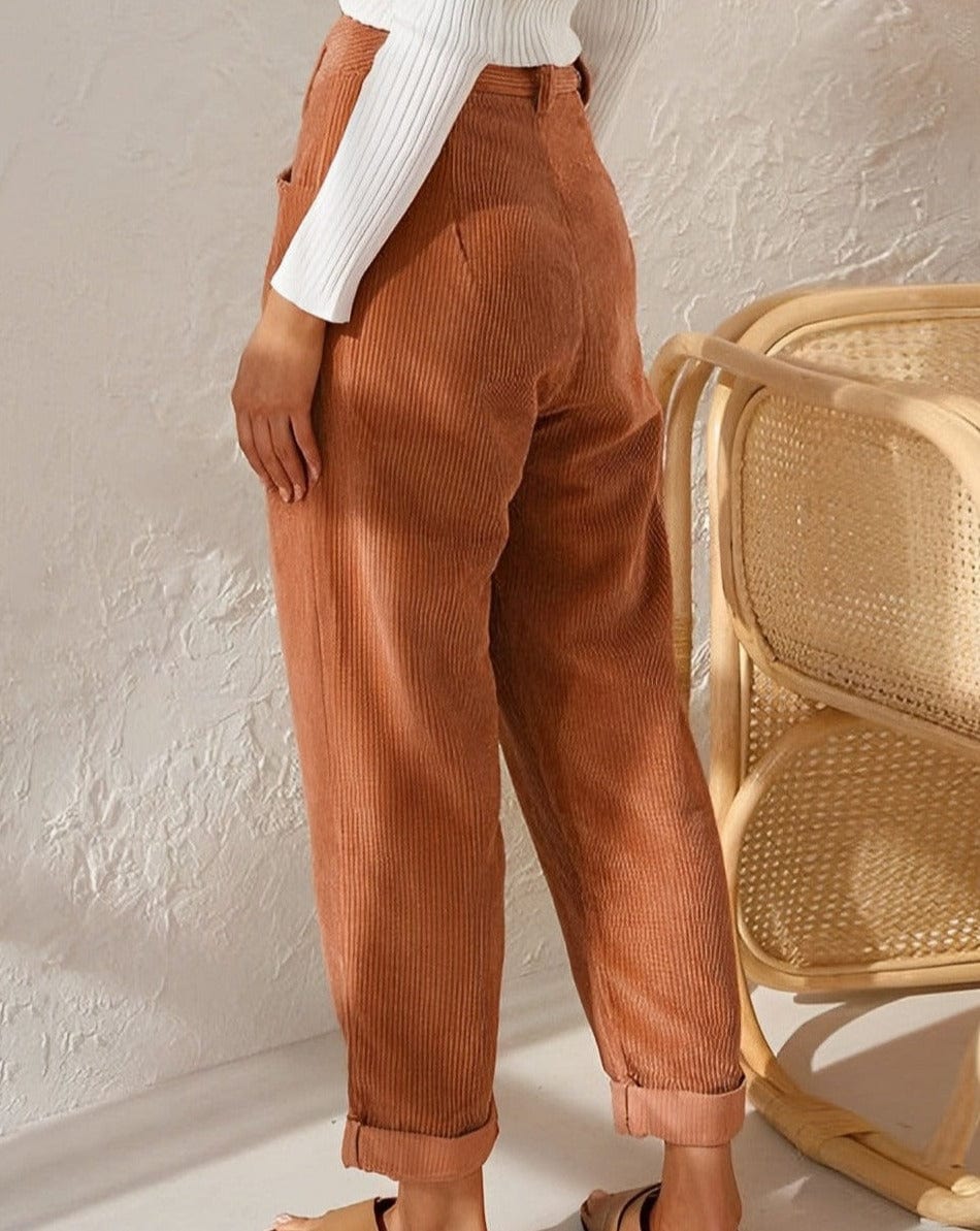 Jula - Elegant Corduroy Pants